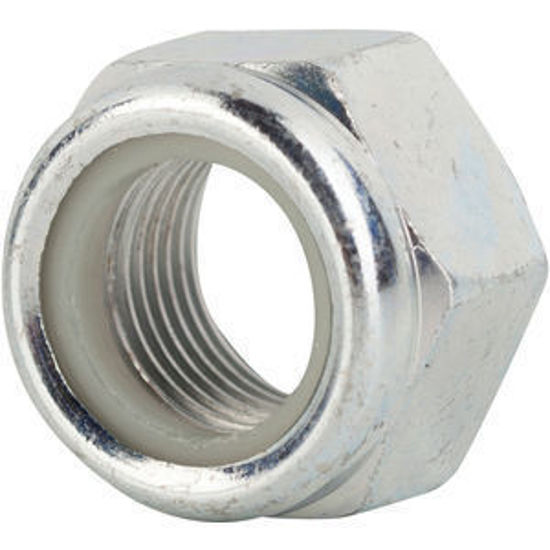 M5 Nylon Insert Steel Zinc Nut For Ice Racing